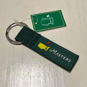 Masters Green and Yellow Key Fob NWT